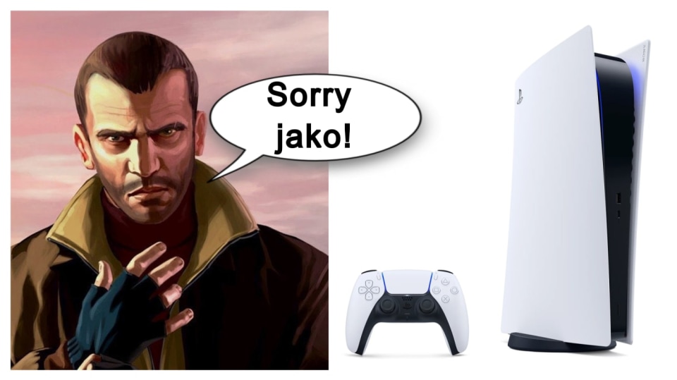GTA IV si z instalačního disku si podle všeho na novém PlayStationu nezahrajeme